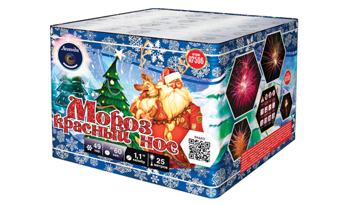  Батарея салютов Мороз Красный Нос  в Таганроге