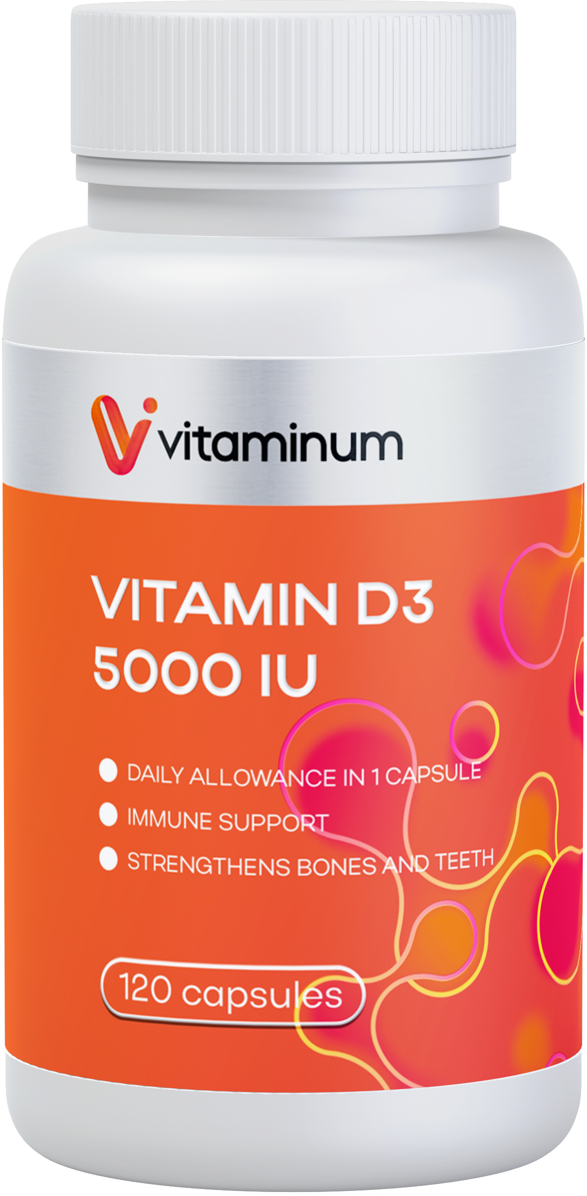  Vitaminum ВИТАМИН Д3 (5000 МЕ) 120 капсул 260 мг  в Таганроге